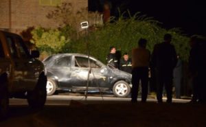 Caso Castana - se incendió el auto de Andrea - Foto Centediario