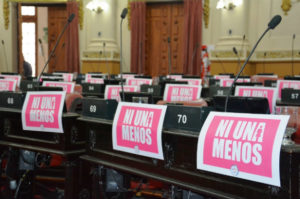 #NiUnaMenos en la legislatura de Córdoba