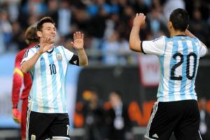 selección argentina - Messi - festejo - Foto Télam (1)