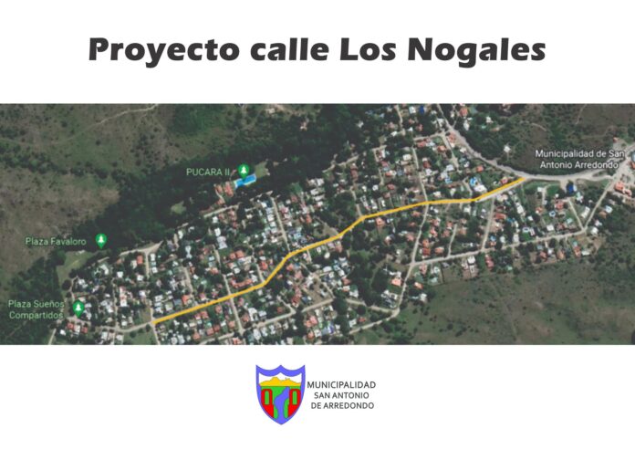 San Antonio - Proyecto calle Los Nogales