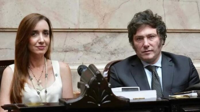 Victoria Villarruel y Javier Milei