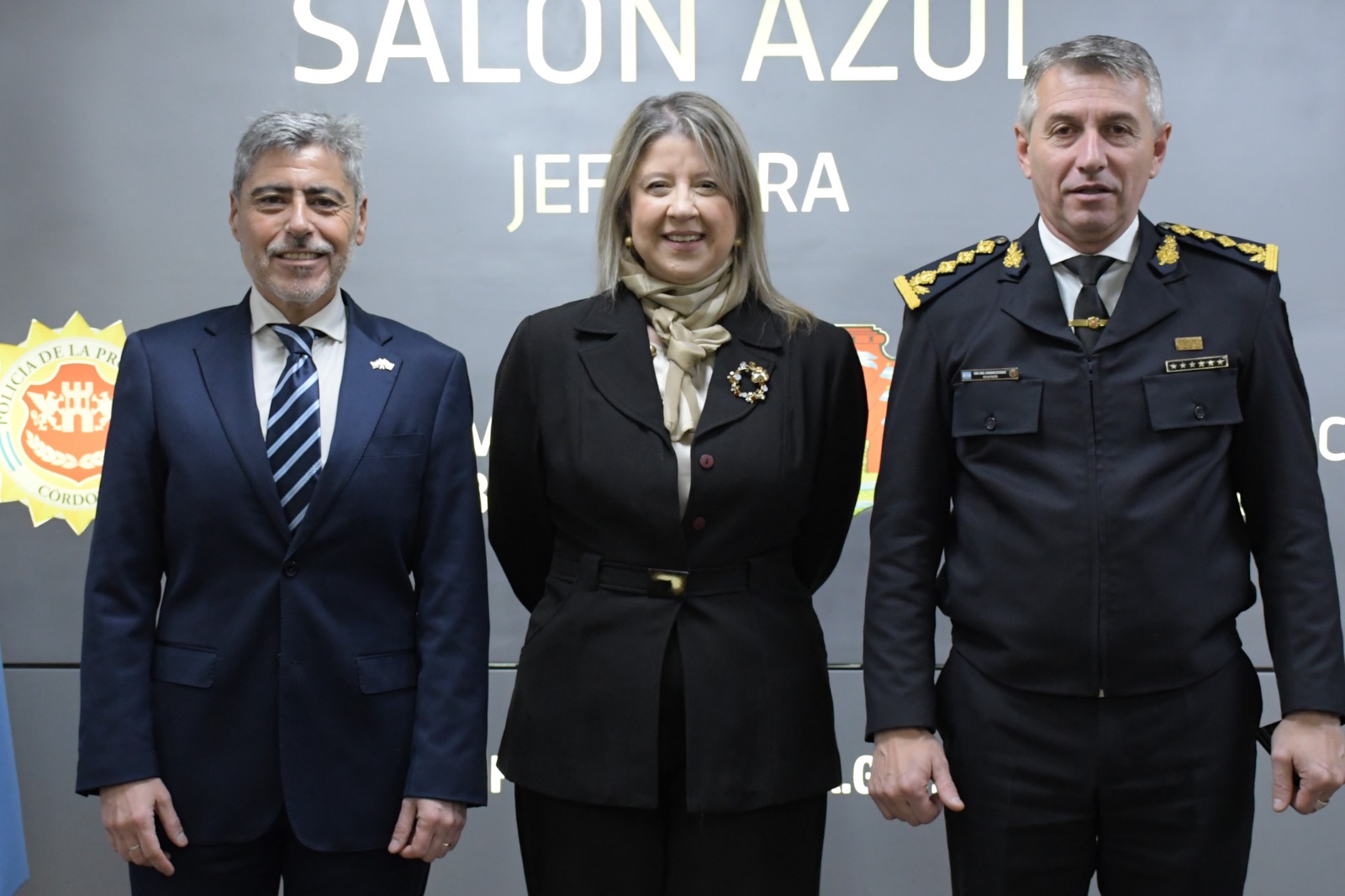 Quinteros y Gutiérrez recibieron a la secretaria de Seguridad de la