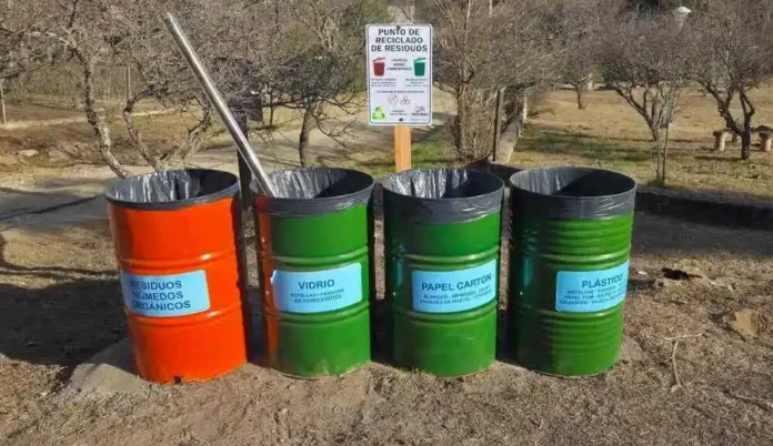 Cuesta Blanca - Punto de reciclado