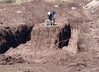 Hallazgo en La Perla: los restos óseos pasaron a etapa de identificación