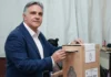 #Elecciones2025 | Llaryora votó en Córdoba y llamó a fortalecer una agenda productiva y federal