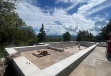 El Centro de Empleados de Comercio ultima detalles para inaugurar su nueva pileta de natación en Las Jarillas