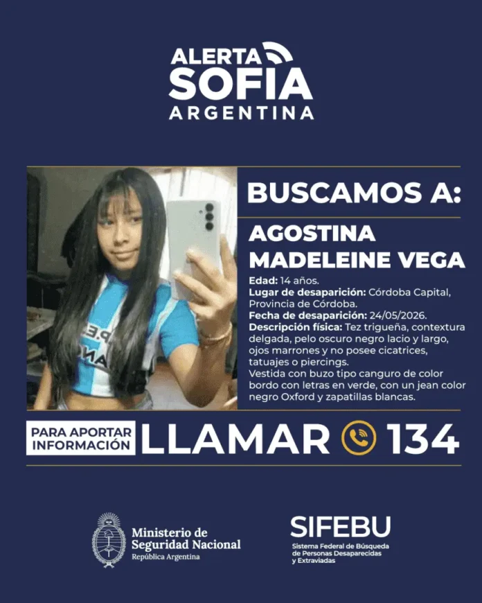 Agostina Vega - Alerta Sofía