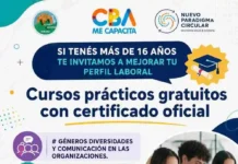 Córdoba Me Capacita abre nuevas inscripciones en Icho Cruz con cursos laborales y comunitarios