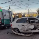 Fuerte choque en Villa Carlos Paz: dos jóvenes fueron hospitalizados