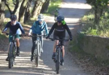 La Cumbre y Huerta Grande realizaron una nueva edición de “Pedaleando entre Amigos”