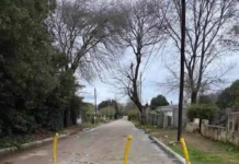 Valle Hermoso avanza con nuevas lomadas de burro y pidió cuidar las obras públicas
