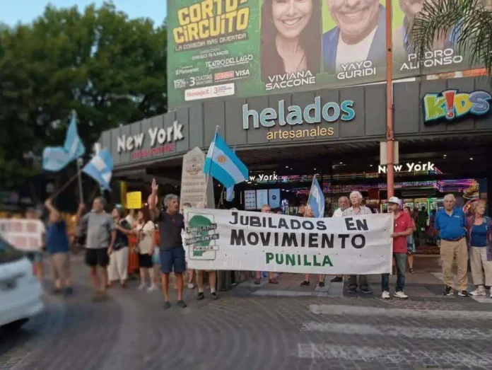 Jubilados en Movimiento - Marcha Villa Carlos Paz