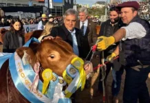 Llaryora acompañó al campo cordobés en la Expo Rural de Palermo