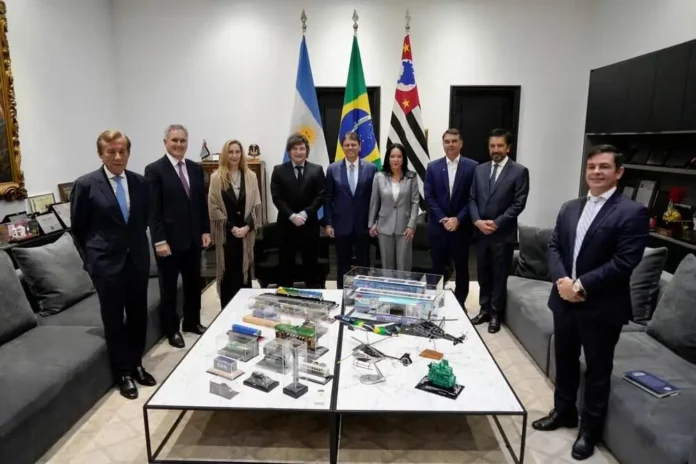 Milei en Brasil