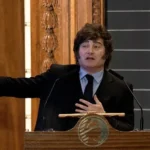 Milei, en la Bolsa de Comercio: “Voy a ser reelecto”