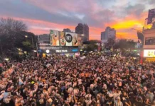 Una multitud celebró en Villa Carlos Paz el pase de Argentina a la final del Mundial