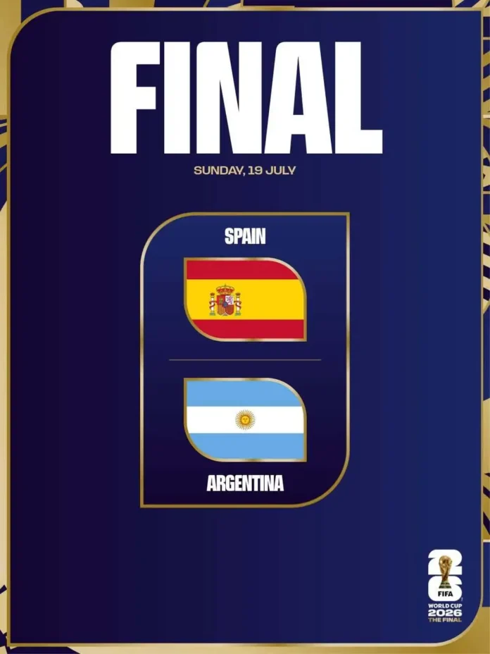 Mundial 2026 - Final España vs Argentina
