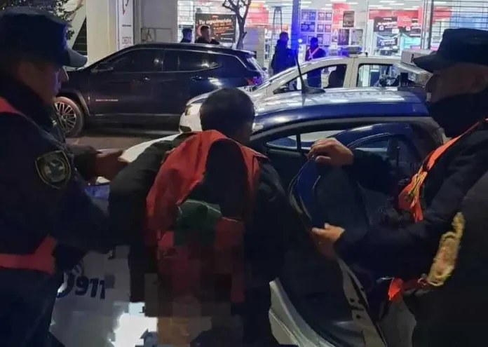 Policía - Naranjita detenido