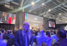 Ana Gaitán participó de la Junta de Gobernadores de la Región Centro en San Francisco