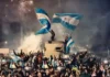 La selección argentina regresó al país y recibió el afecto de los hinchas en Ezeiza