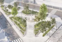 Tanti avanza con la remodelación integral de la Plaza 25 de Mayo