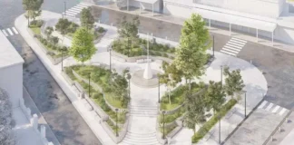 Tanti avanza con la remodelación integral de la Plaza 25 de Mayo
