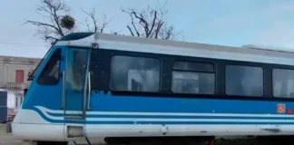 Dos personas murieron arrolladas por el Tren de las Sierras en La Falda