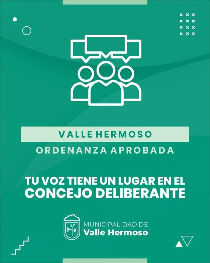 Valle Hermoso - Tu voz tiene un lugar en el Concejo Deliberante
