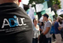 ADIUC cumple un paro en la UNC y moviliza en Córdoba por salarios y financiamiento universitario