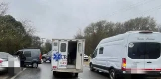 Choque frontal en la ruta 38: seis personas fueron trasladadas al Hospital Domingo Funes
