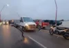 Accidente en el Puente Uruguay: una adolescente sufrió lesiones leves y fye trasladada al hospital Sayago