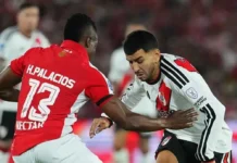 River empató sin goles en Bogotá y definirá la serie ante Santa Fe en el Monumental