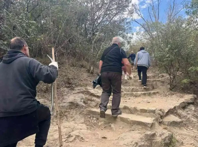 Jornada de limpieza en el Cerro de la Cruz