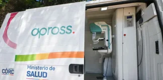 El Mamógrafo Móvil atiende en Cabalango hasta el viernes 11 de septiembre