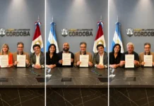 Punilla: la Provincia firmó sendos convenios para avanzar con nuevas viviendas en cuatro localidades