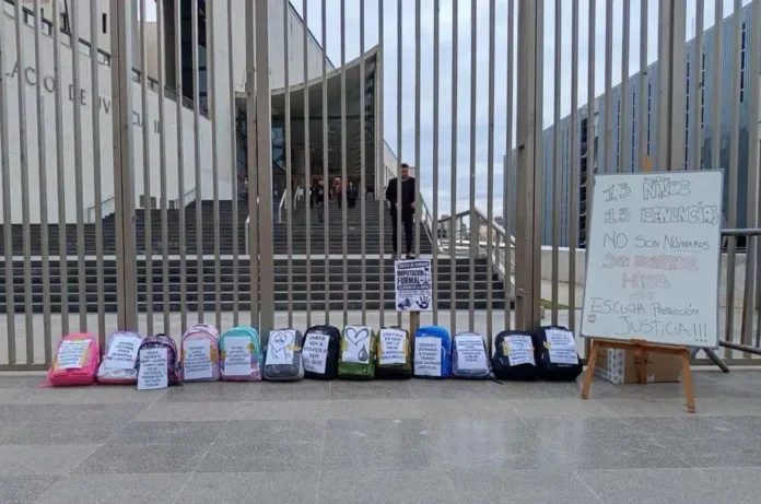 Denuncia por abusos - Intervención en Tribunales - Foto Luis Tórtolo