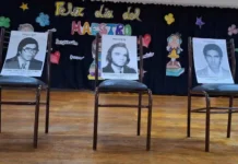 En el marco del 50° aniversario de la Noche de los Lápices, el IES homenajeó a sus estudiantes desaparecidos