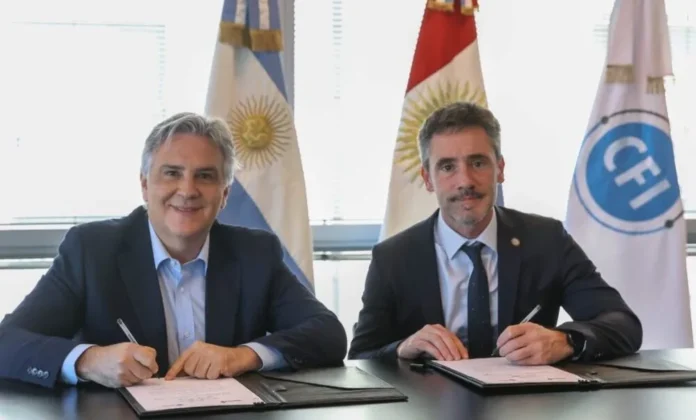 Llaryora - Convenio Consejo Federal de Inversiones