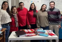 La Asociación Papa Francisco y UEPC Punilla donaron útiles escolares a una escuela de Villa Carlos Paz