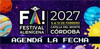 El Festival Alienígena 2027 ya tiene fecha: será del 6 al 13 de febrero en Capilla del Monte