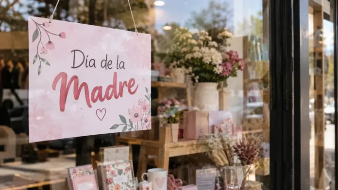 Día de la Madre - Vidriera - LJ