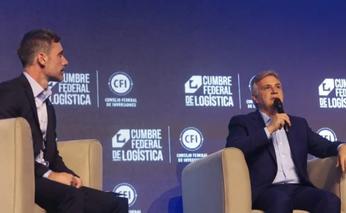Llaryora en la Cumbre Federal de Logística 2026