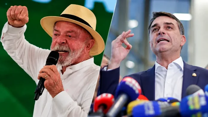 Lula - Flavio Bolsonaro