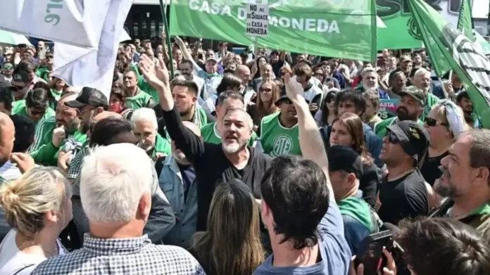 Marcha ATE - Rodolfo Aguiar