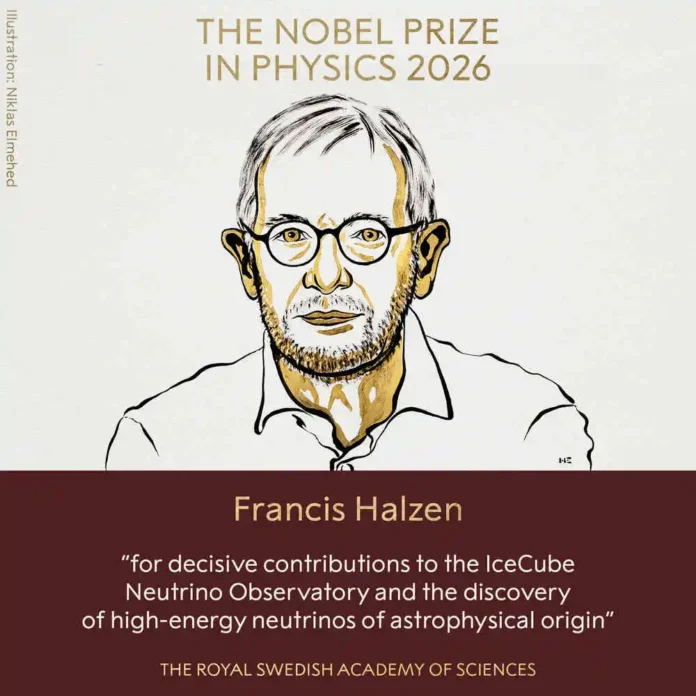 Nobel de Física 2026 - Francis Halzen